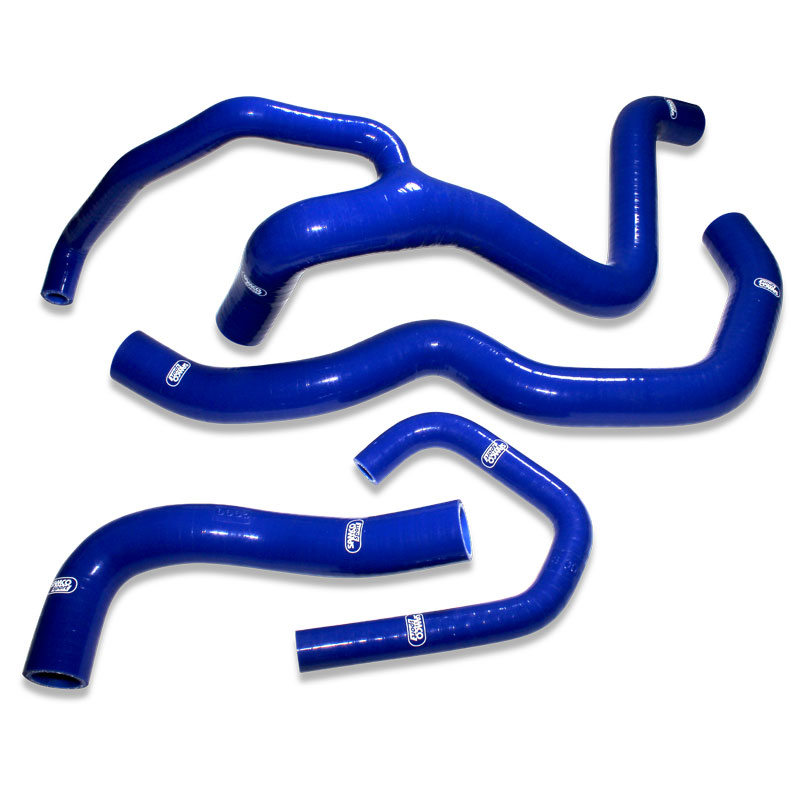 Parts :: Kawasaki :: Ninja ZX6R :: Radiator :: Samco Kawasaki ZX6R Silicone Radiator Coolant Hose Kit (2009 To 2019) - HSBK Racing | Race Team | Training Facility | Exotic Parts Italian Bikes