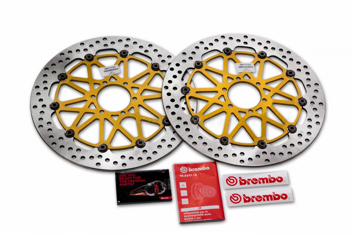 Brake Disc Flot Brembo Fro Kawasaki Zx 10 R Winter Edition 1000 2016 > 2018