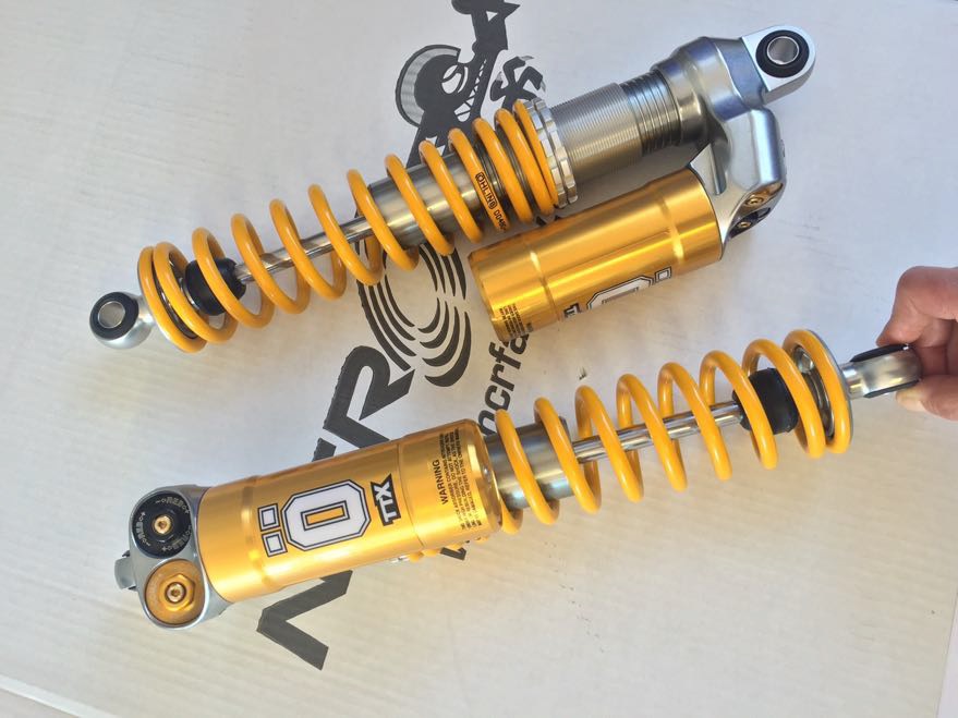 Ducati Sport1000の前後ショックを改造、そして更に
