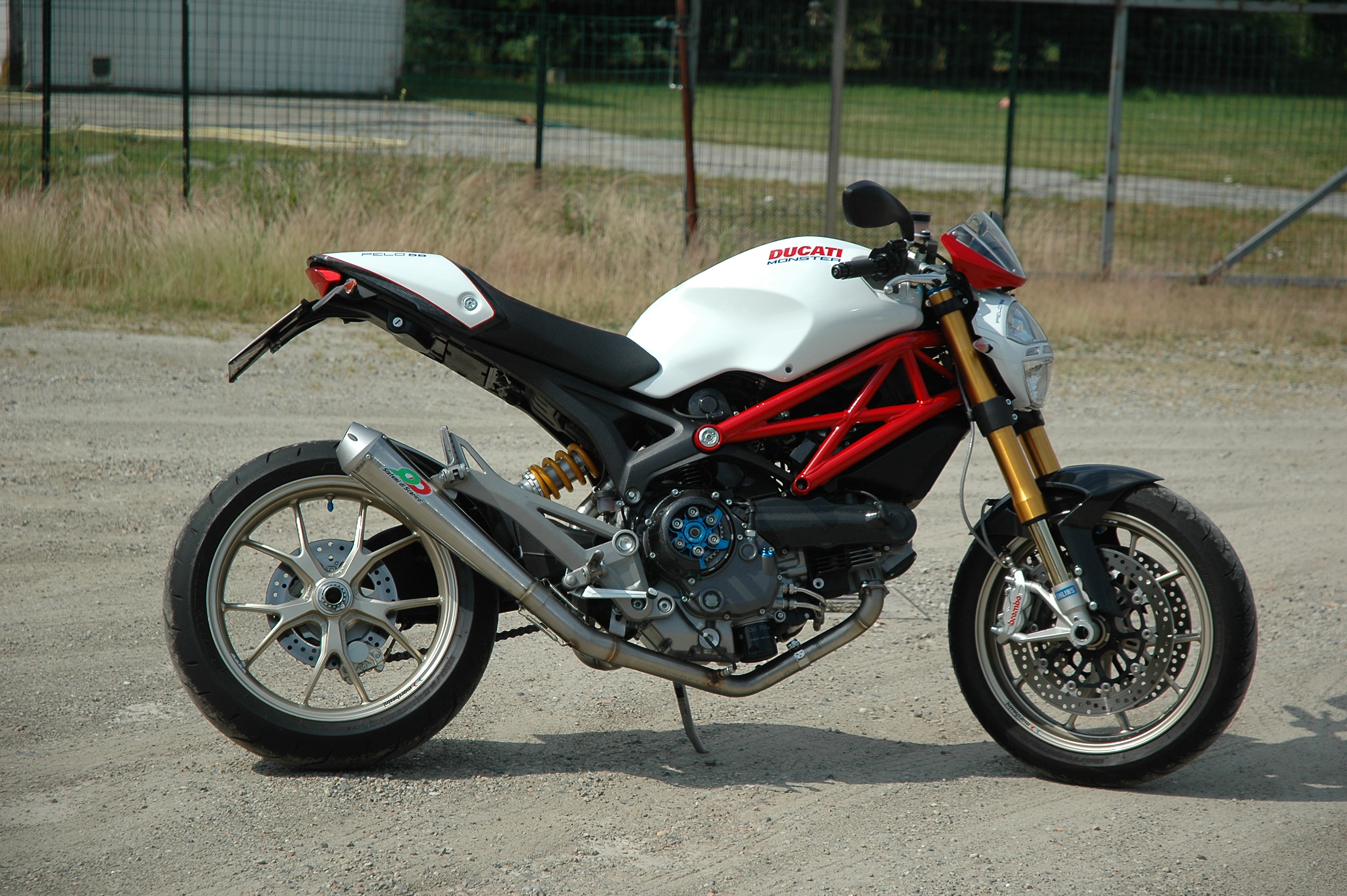 Parts Ducati Monster 696 796 1100 Exhaust 