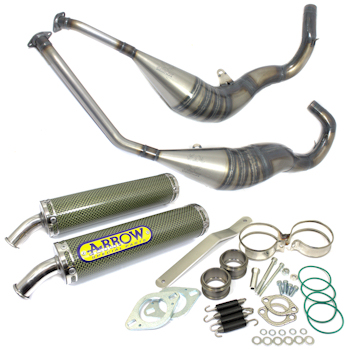 aprilia rs 125 arrow exhaust