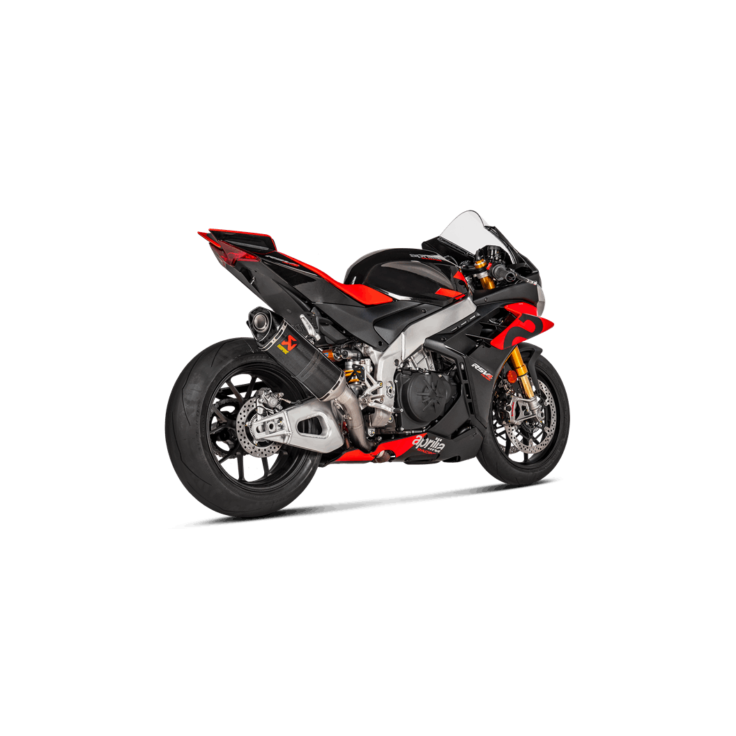 rsv4 tuono v4 アクラポビッチマフラー Akrapovic Aprilia RSV4/Tuono V4 2021-2024 Carbon Slip-On Exhaust