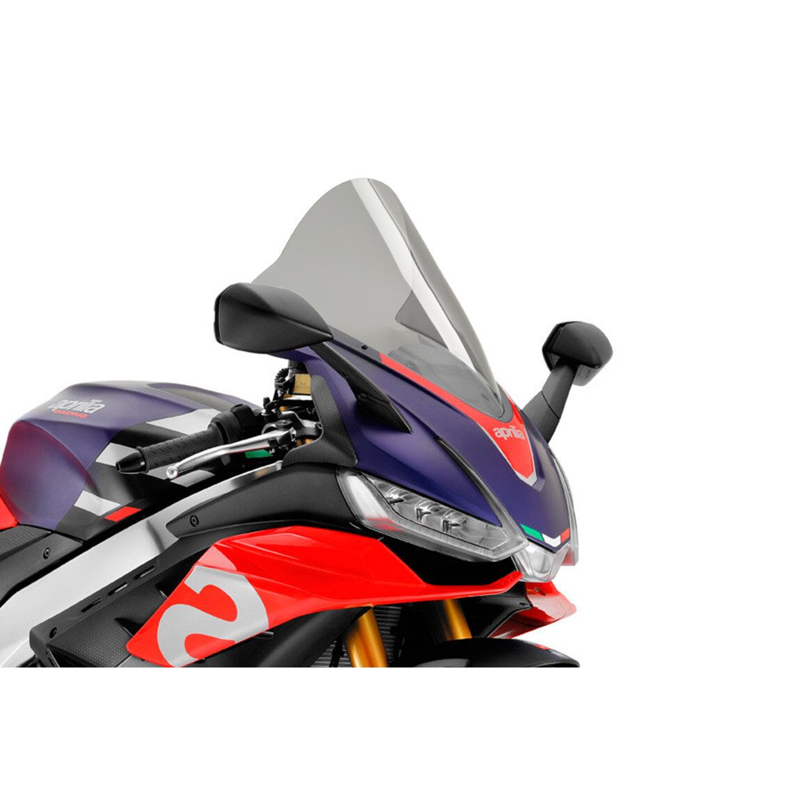 Aprilia tuono windscreen top