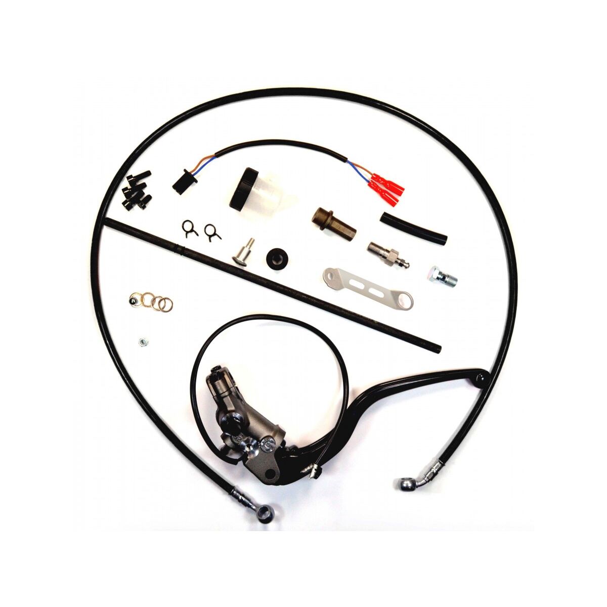 Parts Ducati Scrambler Brake Clutch Controls Levers Master Cylinders DUCABIKE Ducati Scrambler Cafe Racer Hydraulic Clutch Conversion Kit HSBK Racing Race Team Training Facility Exotic Parts Italian B...