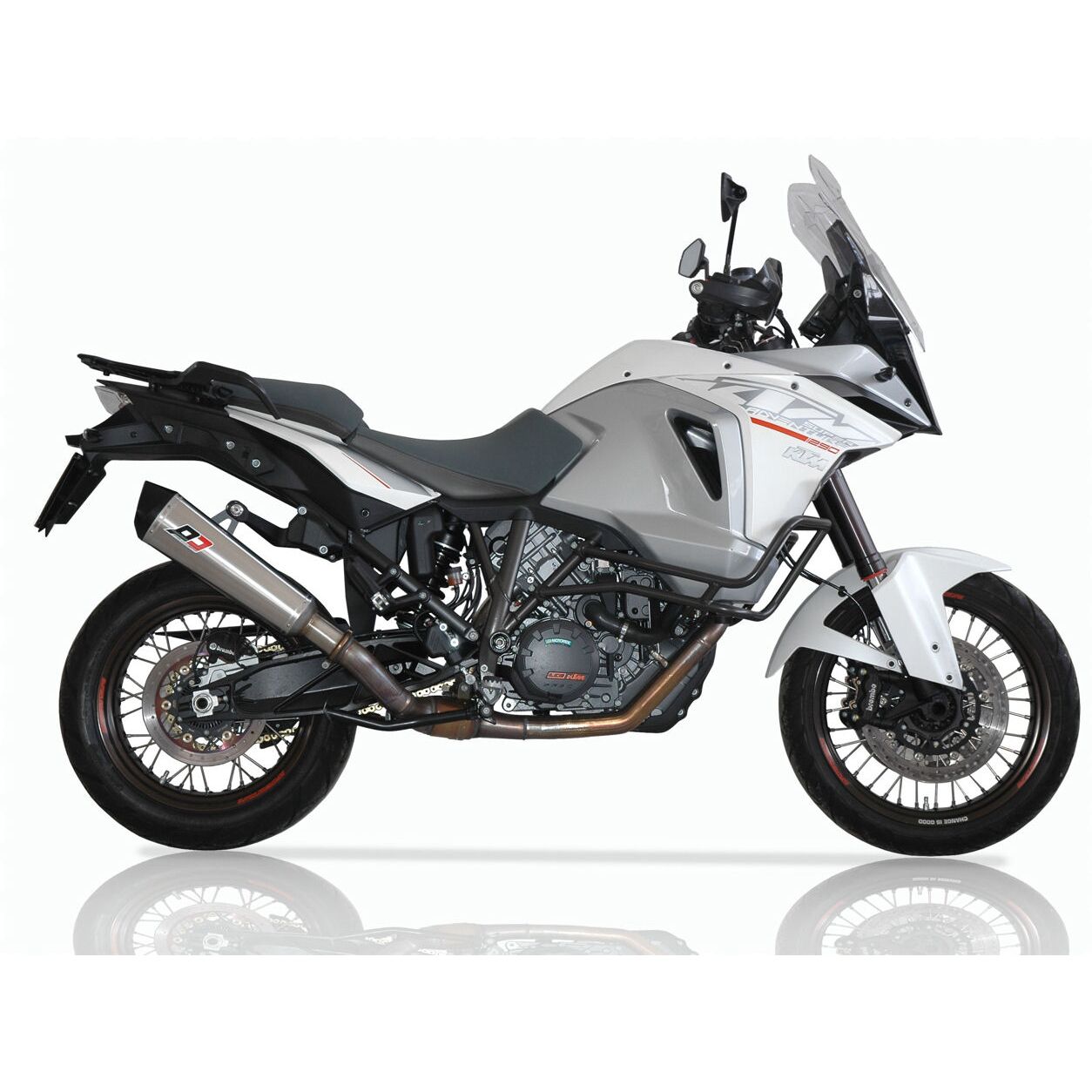 Home Parts KTM 1290 Duke 1290 Adventure Exhaust QD KTM 1290 Super Adventure Magnum Series Exhaust System