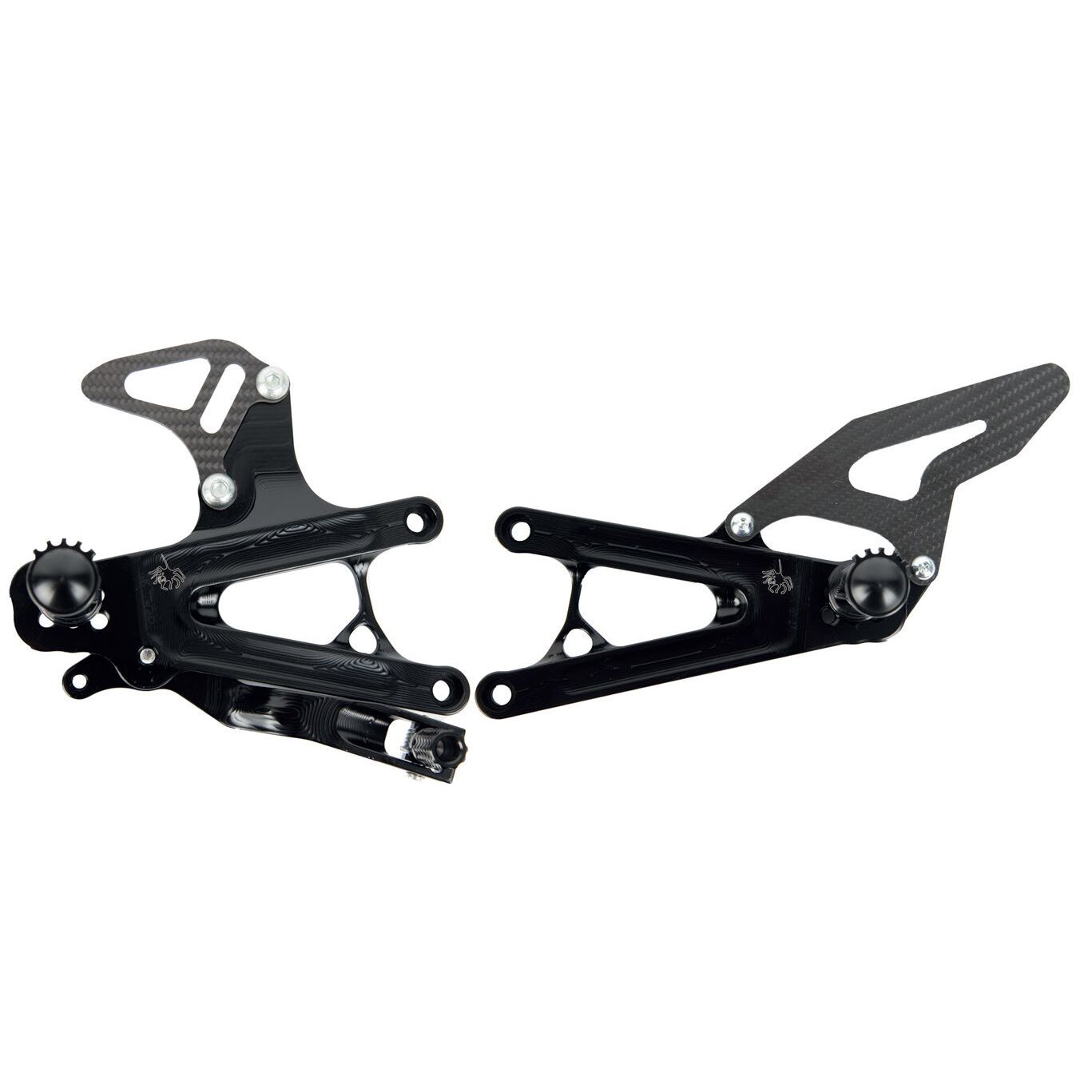 Triumph daytona 675 rearsets top