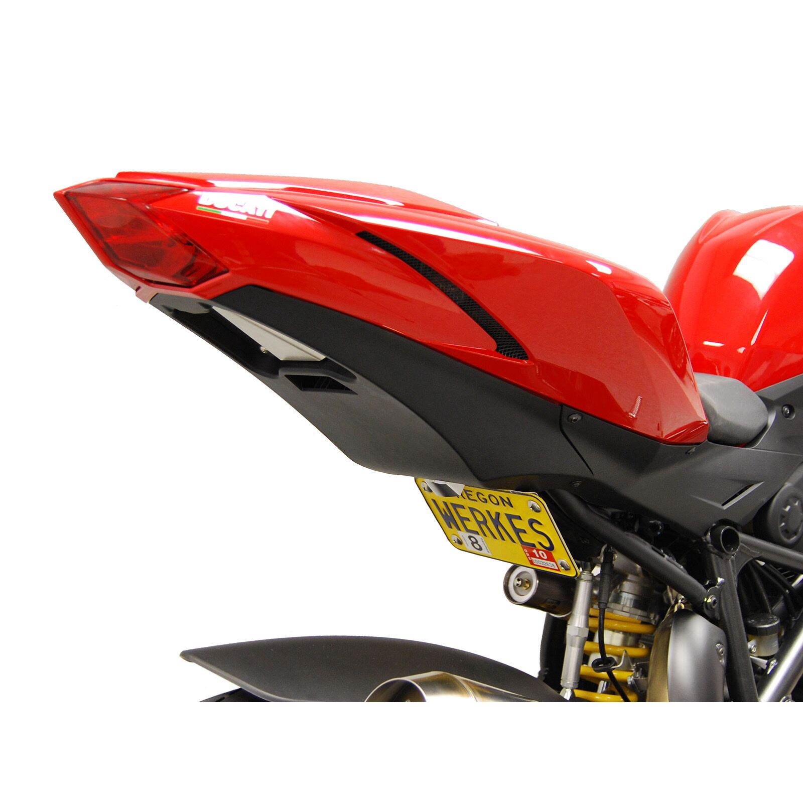 License Plate Holder Adjust Tail Light For Ducati Streetfighter 848 2011-2015