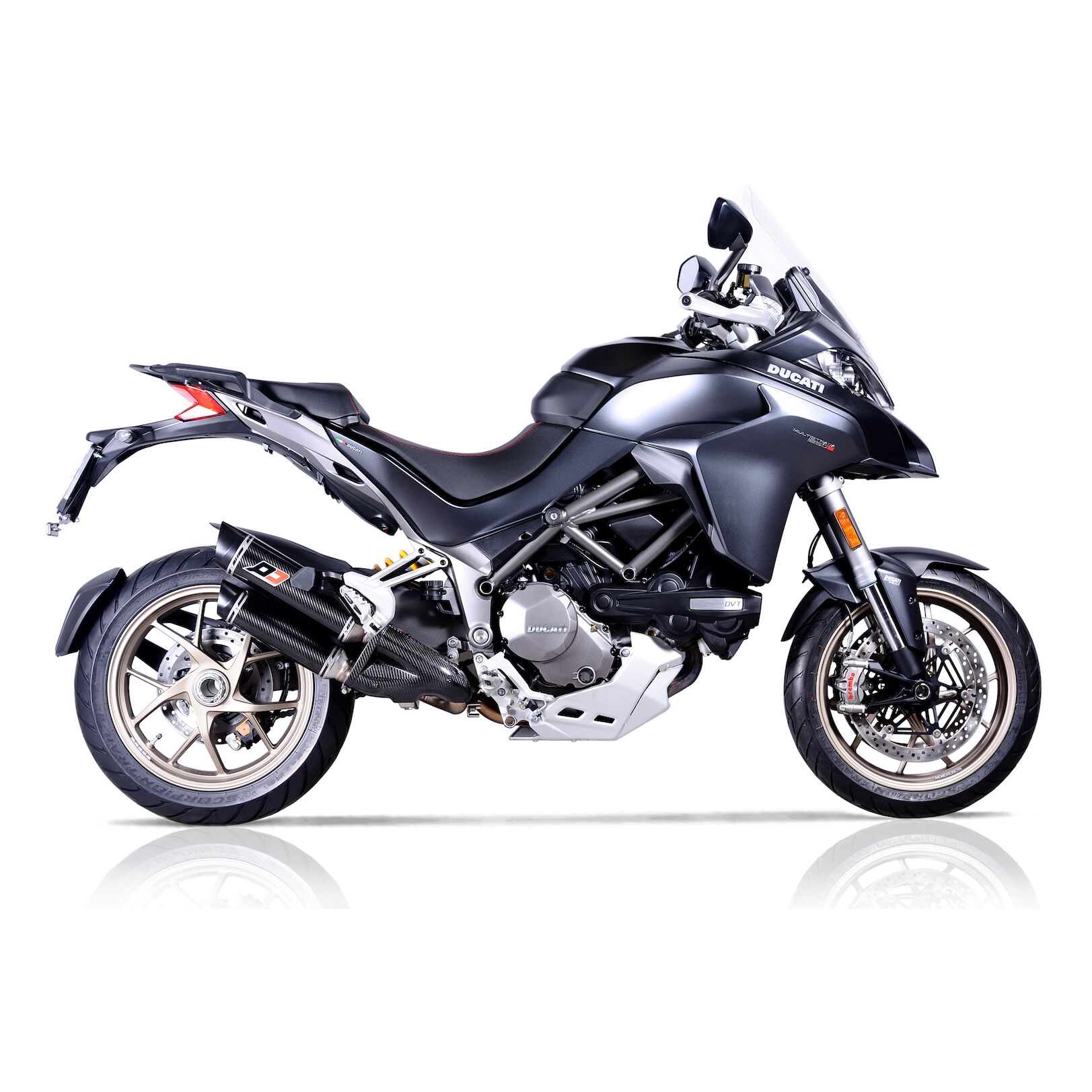 Parts Ducati Multistrada 950 1200 1260 Electrical QD Ducati Multistrada 1260 Magnum Series 2 1 2 Exhaust System 2018 HSBK Racing Race Team Training Facility Exotic Parts Italian Bikes