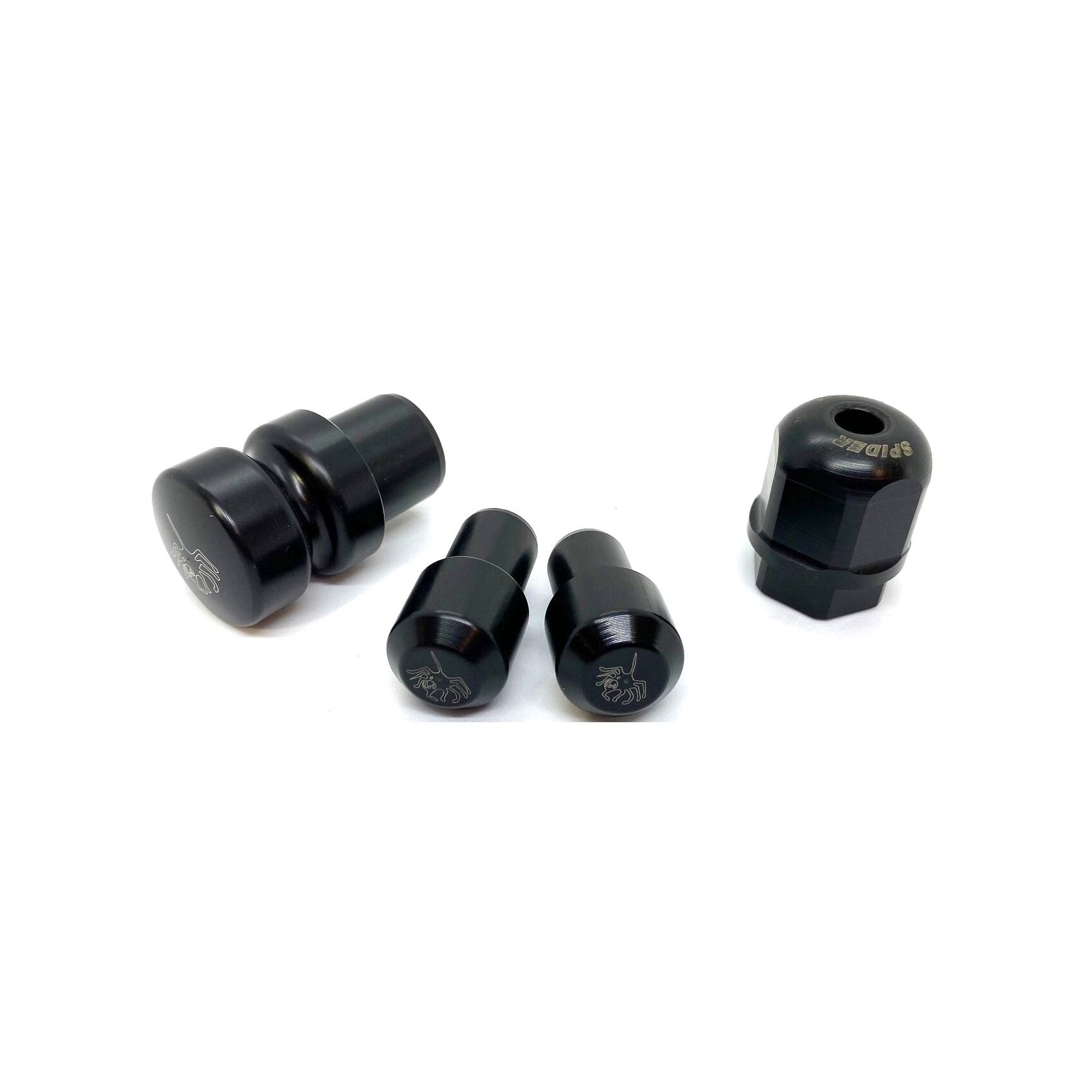 Spider Yamaha YZF R1 Front / Rear Wheel Axle Pull / Slider (2015 To 2021)
