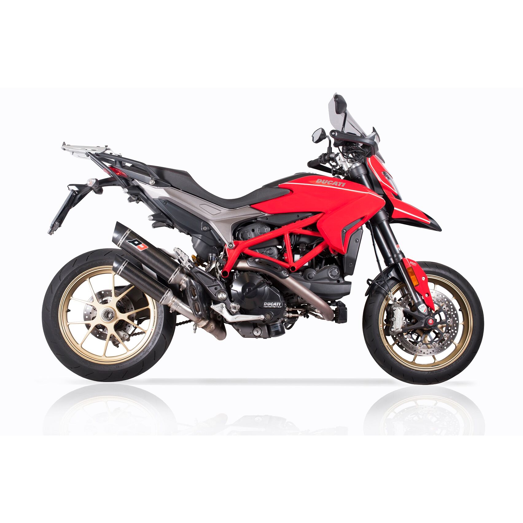 Home Parts Ducati Hypermotard 821 939 950 Exhaust QD Ducati Hypermotard 939 Magnum Series Exhaust System 2016 Up