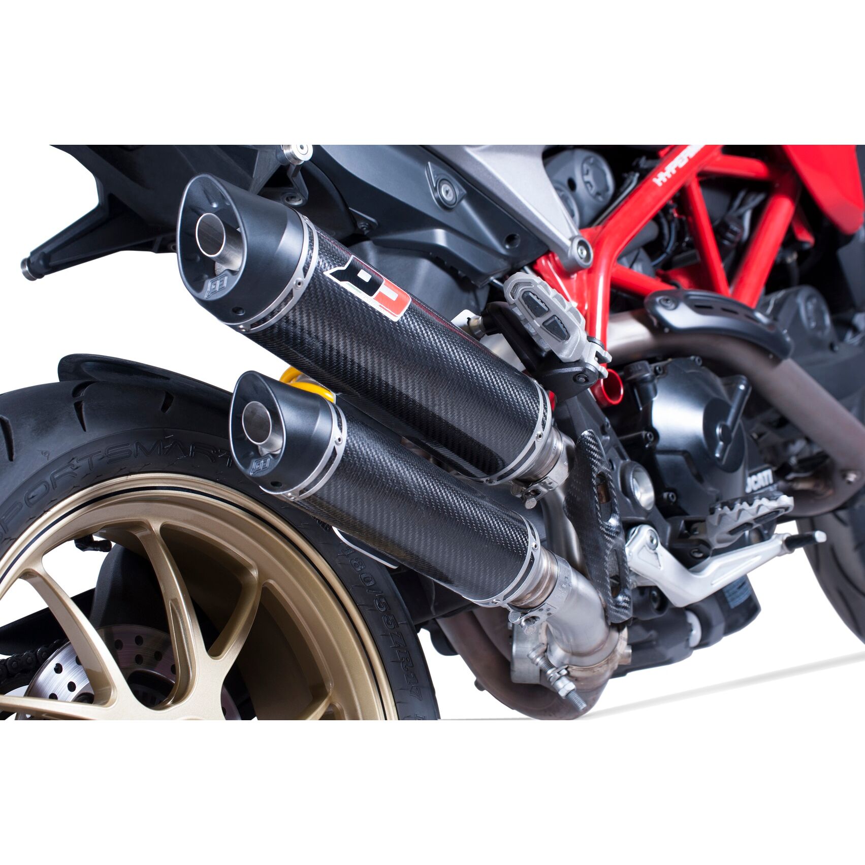 ducati hypermotard 821 exhaust