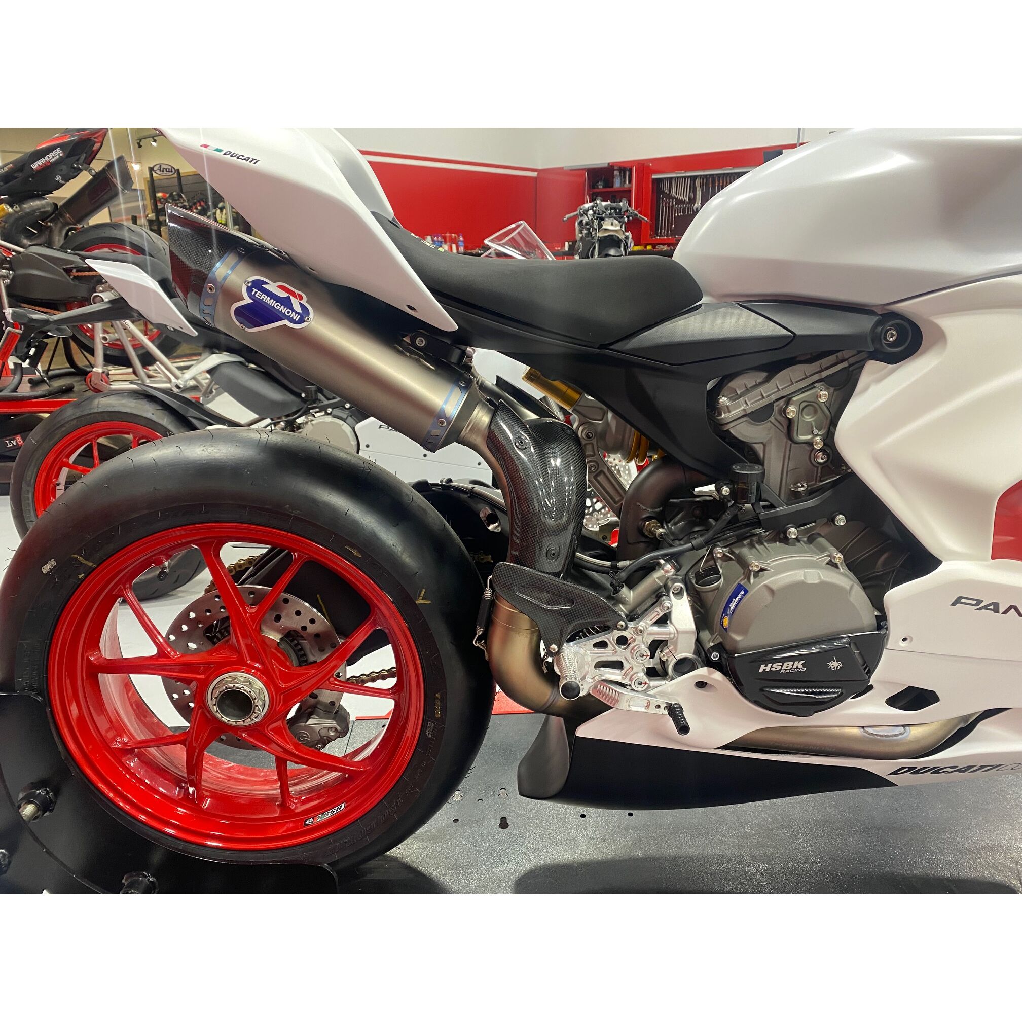 Ducati panigale v2 termignoni exhaust on sale