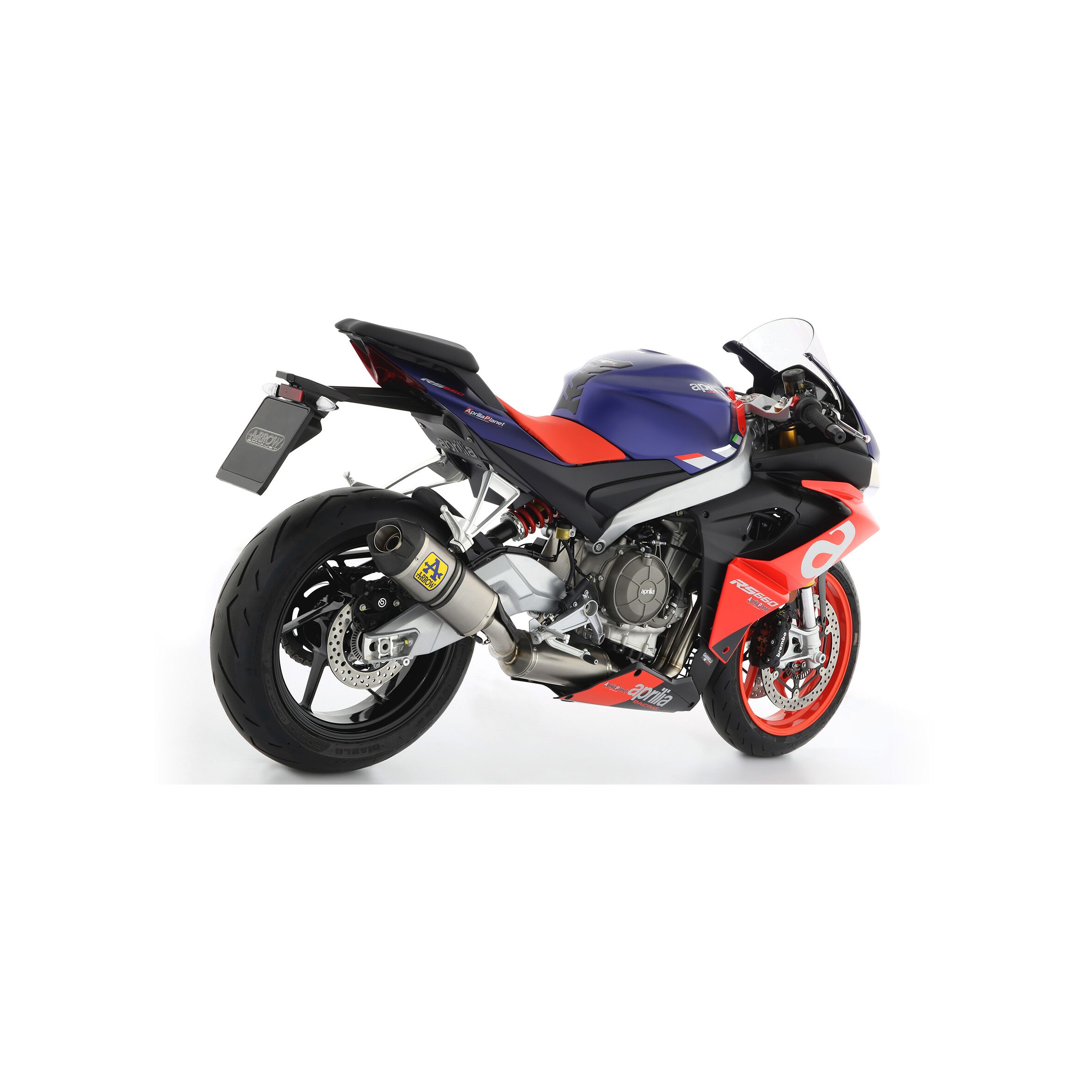 Aprilia rs 660 arrow exhaust outlet