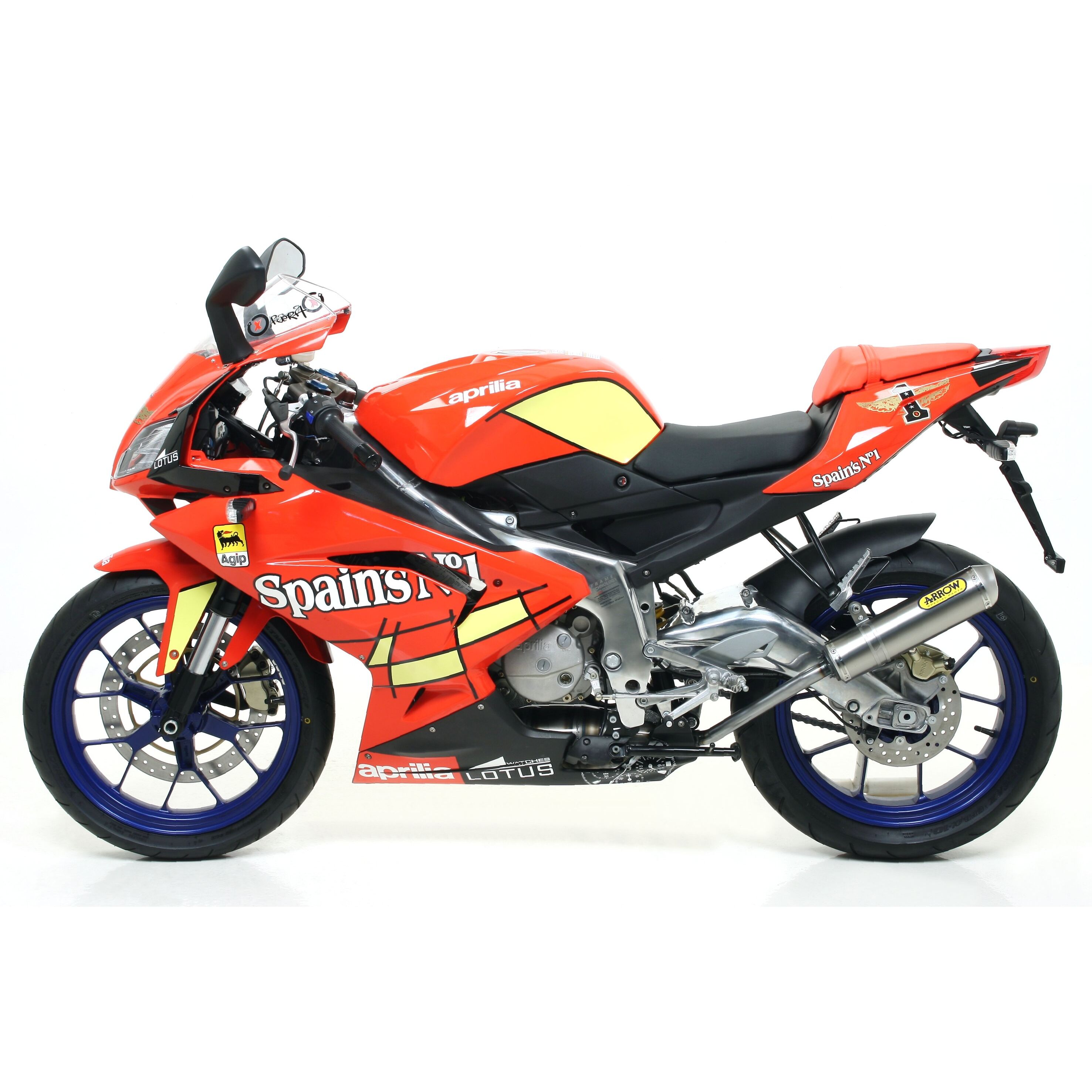 aprilia rs 125 exhaust