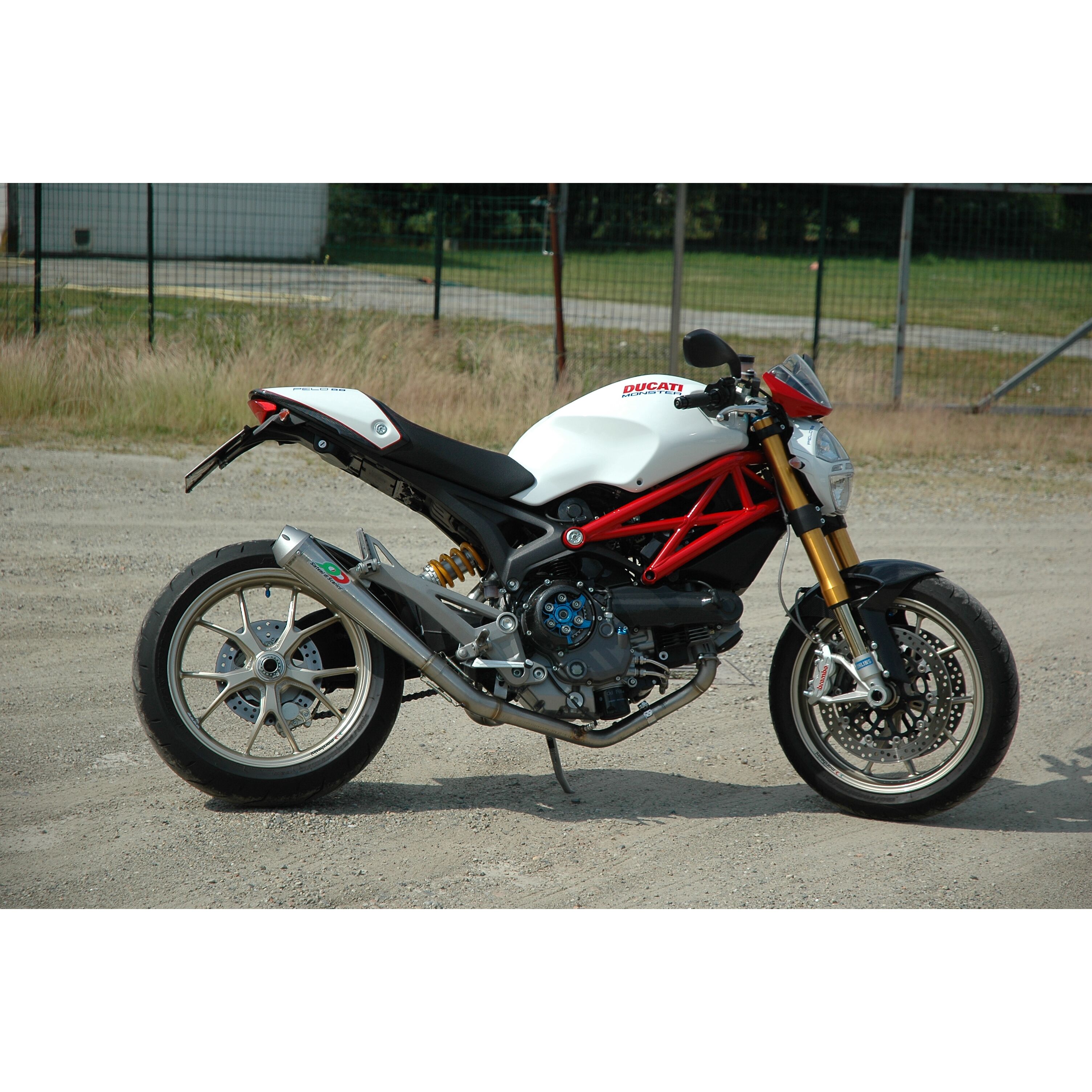 Monster cheap 796 exhaust