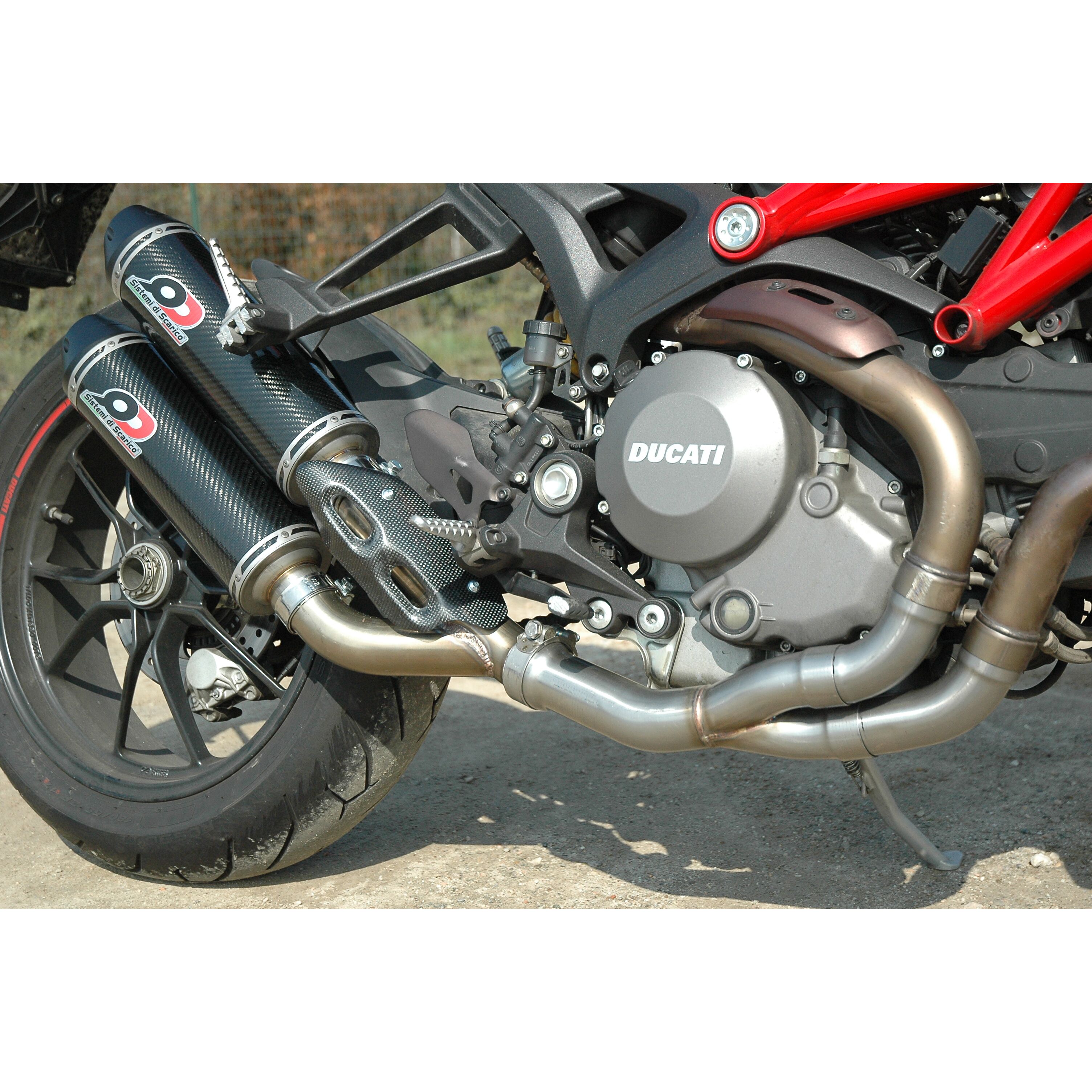 monster 696 exhaust