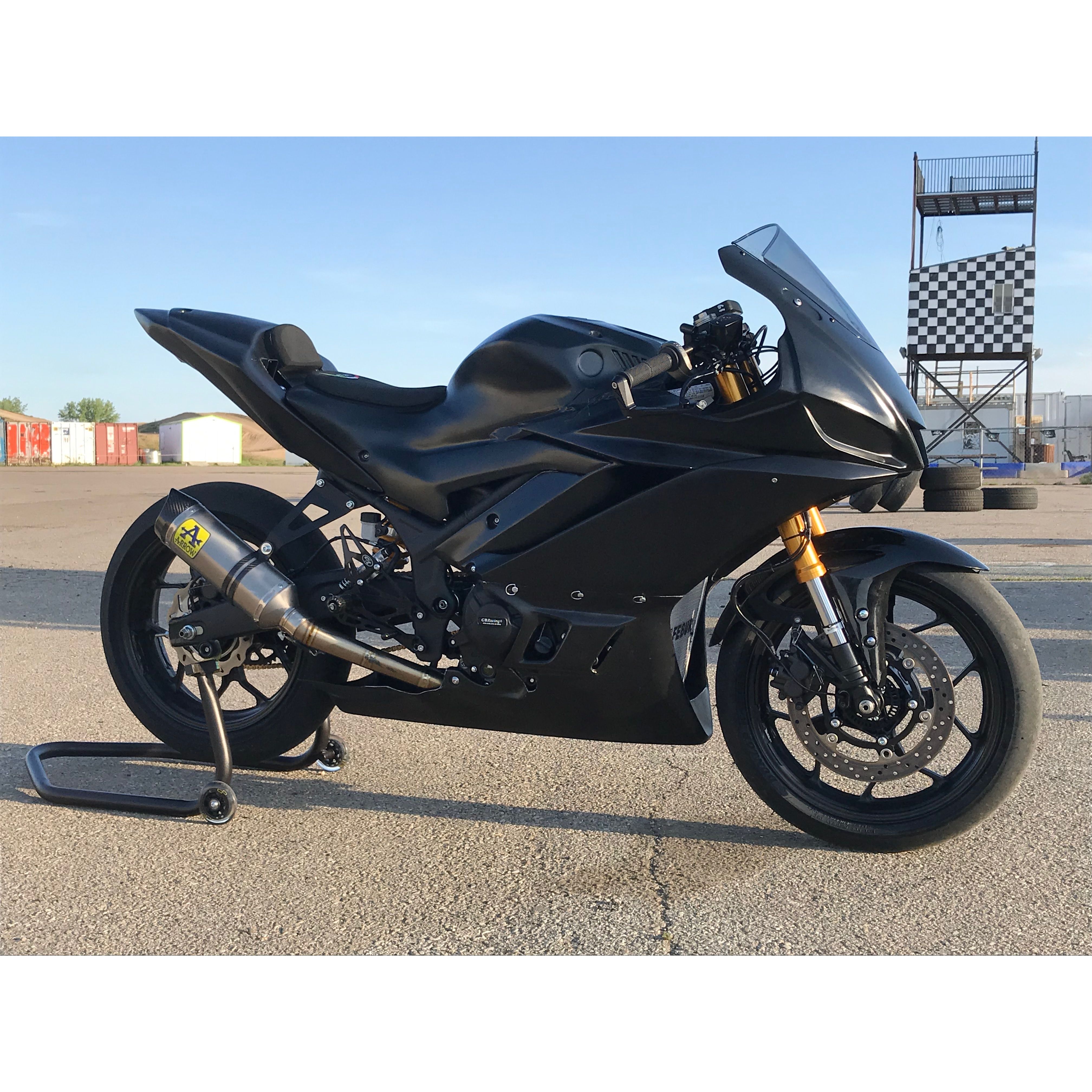 Yamaha r3 chain outlet