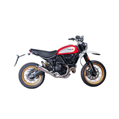 Ducati desert sled exhaust cheap