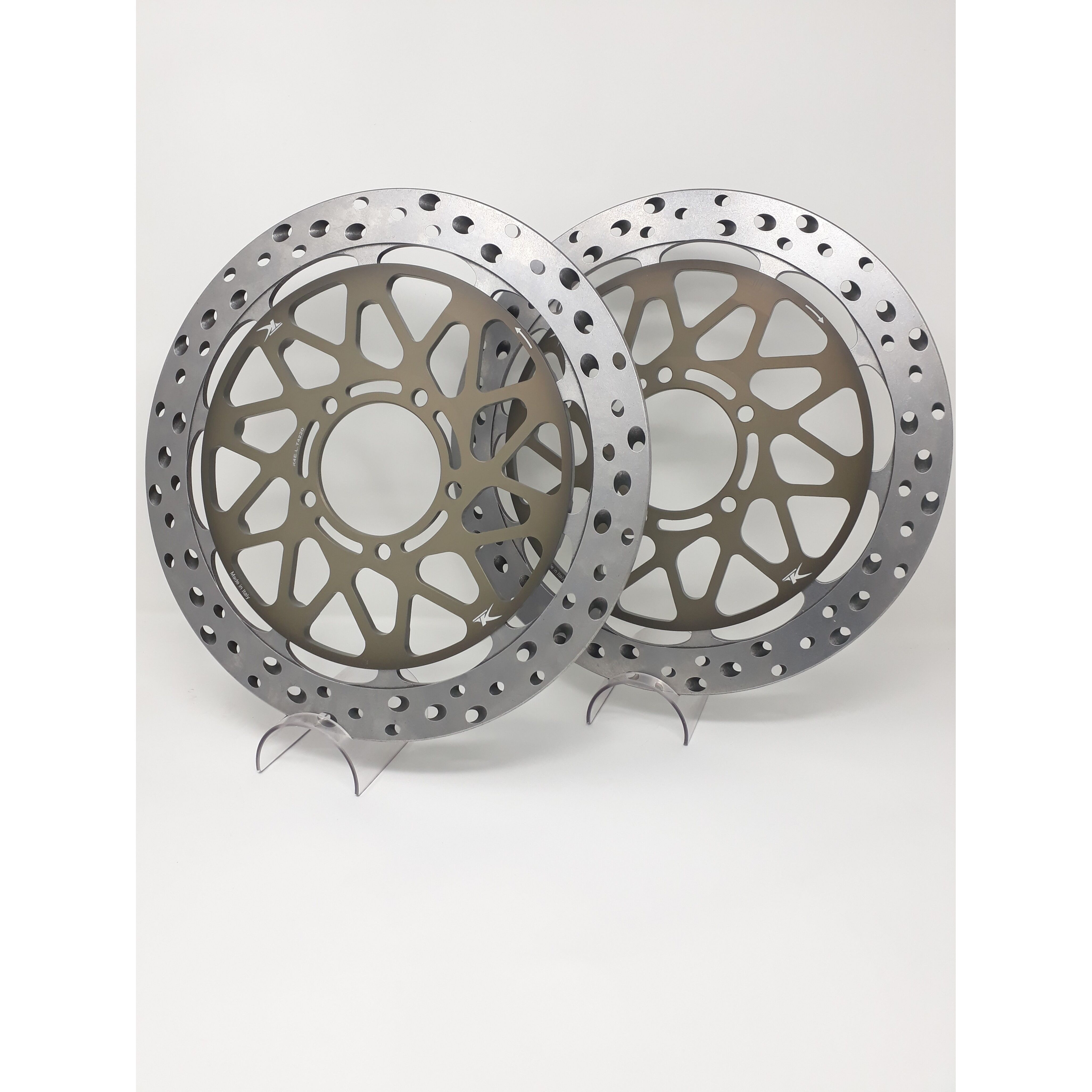 Home :: Parts :: Kawasaki :: Ninja ZX6R :: Brake / Clutch / Controls ::  Brake Rotors :: TK Kawasaki Ninja ZX6R (13+) ZX10R (08-15) EVO 320mm Rotors
