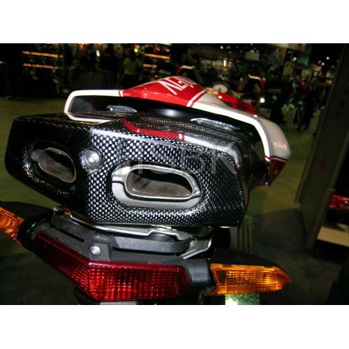 Home Parts Ducati 749 999 Carbon Fiber Ducati 749 999 Carbon Fiber OEM Exhaust Shield Cover
