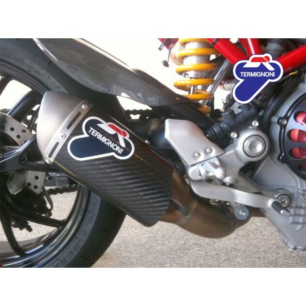 Home Parts Ducati Monster S4 S2R S4R S4RS Exhaust Termignoni Ducati Monster S4R S4RS 998 Carbon Fiber Short Slip On Exhaust