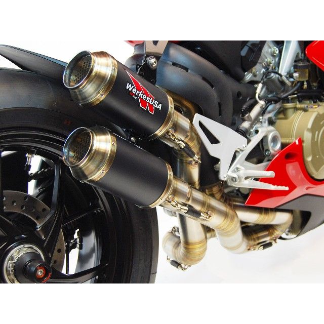 Parts Ducati V4 Exhaust Competition Werkes Ducati V4