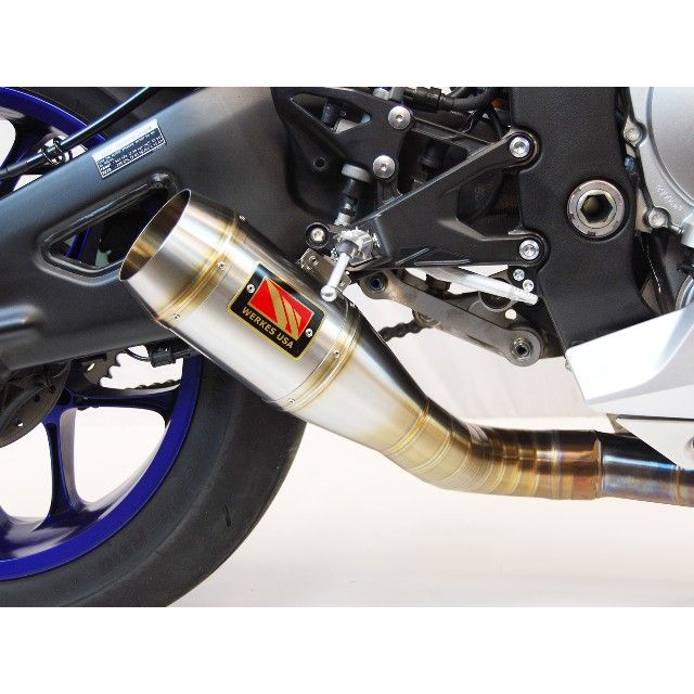 Parts Yamaha YZF R1 Exhaust Competition Werkes Yamaha R1