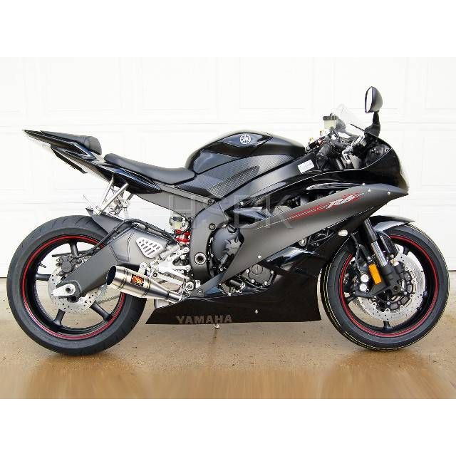 Home Parts Yamaha YZF R6 Exhaust Competition Werkes Yamaha R6 GP Slip on Exhaust 2006 To 2016
