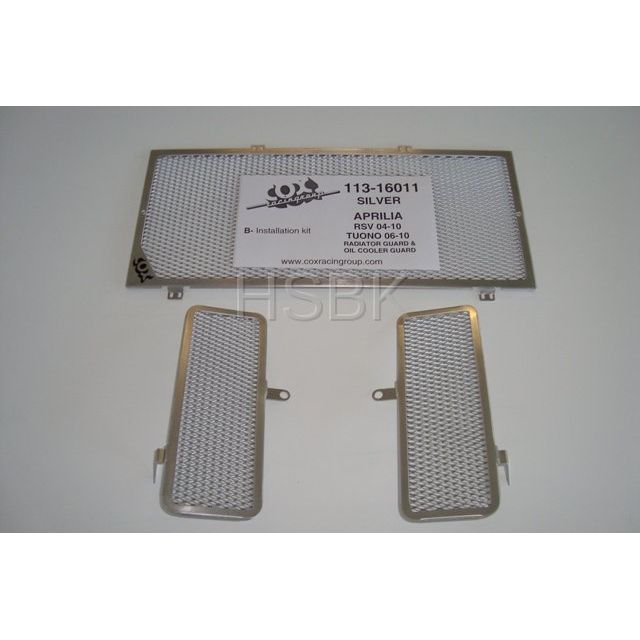 Radiator Grille Guard Cooler For Aprilia Mille RSV1000 Tuono Right Hand B SQ