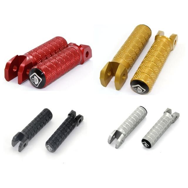 Ducati 848 passenger pegs top
