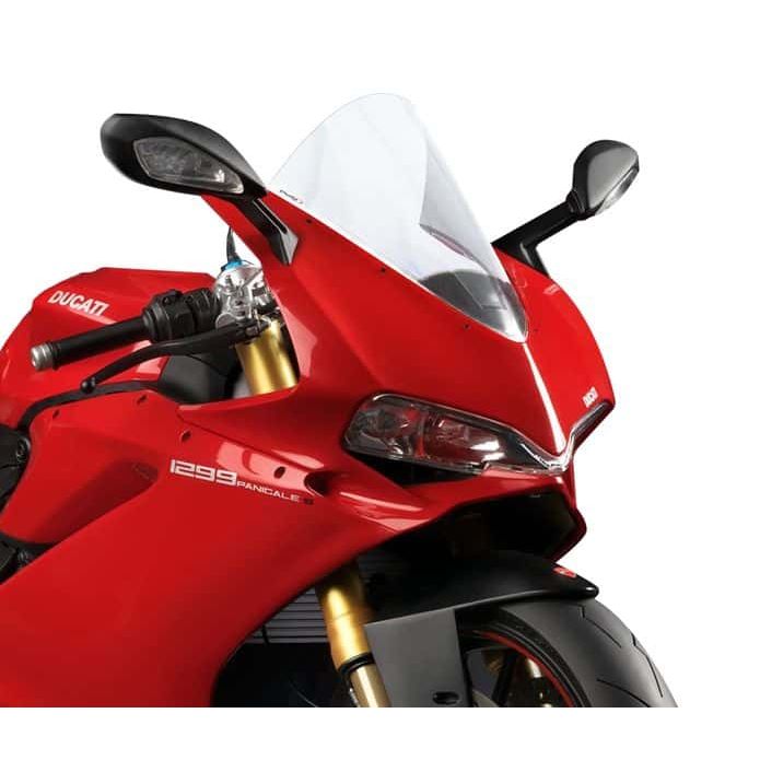 Parts Ducati 899 959 1199 1299 V2 13 24 Windscreen Puig Ducati 959 1299 Panigale Racing Windscreen HSBK Racing Race Team Training Facility Exotic Parts Italian Bikes