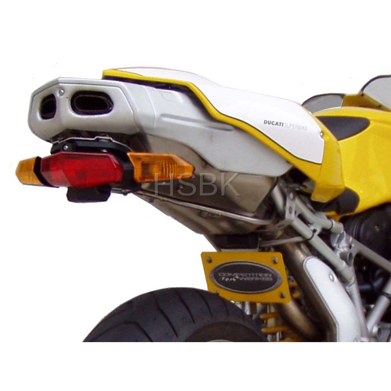 Parts :: Ducati :: 749 / 999 :: Fender Eliminator :: Competition Werkes  Ducati 749 999 Monoposto Stealth Fender Eliminator Tail Tidy - HSBK Racing  | Race Team | Training Facility | Exotic Parts | Italian Bikes