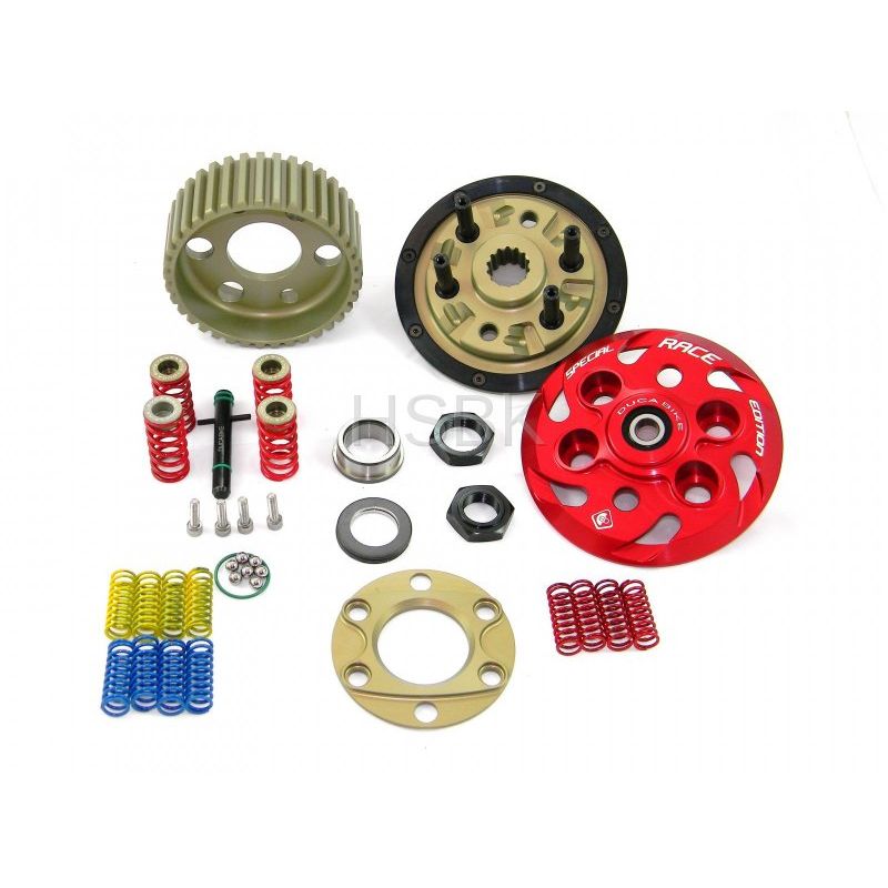 Parts Ducati 748 916 996 998 Brake Clutch Controls Slipper Clutch DUCABIKE Ducati Dry 4 Spring Adjustable Racing Edition Slipper Clutch HSBK Racing Race Team Training Facility Exotic Parts Italian Bik...