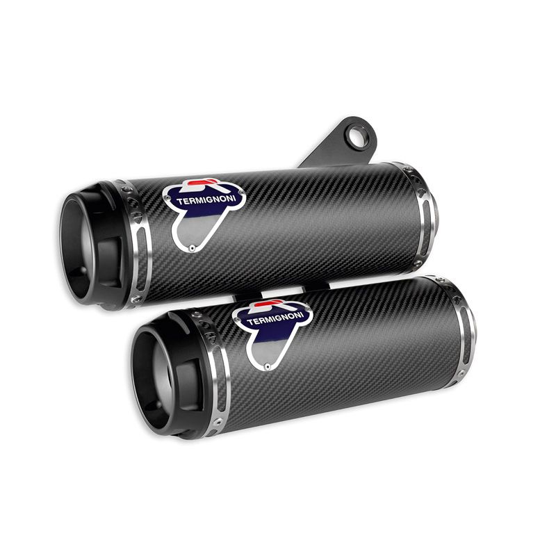 Parts Ducati Monster 797 821 1200 Exhaust Termignoni Ducati Monster 1200 Carbon Fiber Full Exhaust System From 2014 to 2016 HSBK Racing Race Team Training Facility Exotic Parts Italian Bikes